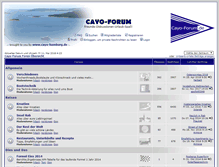 Tablet Screenshot of cayo-forum.de